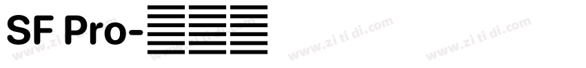 SF Pro字体转换 SF Pro字体转换
